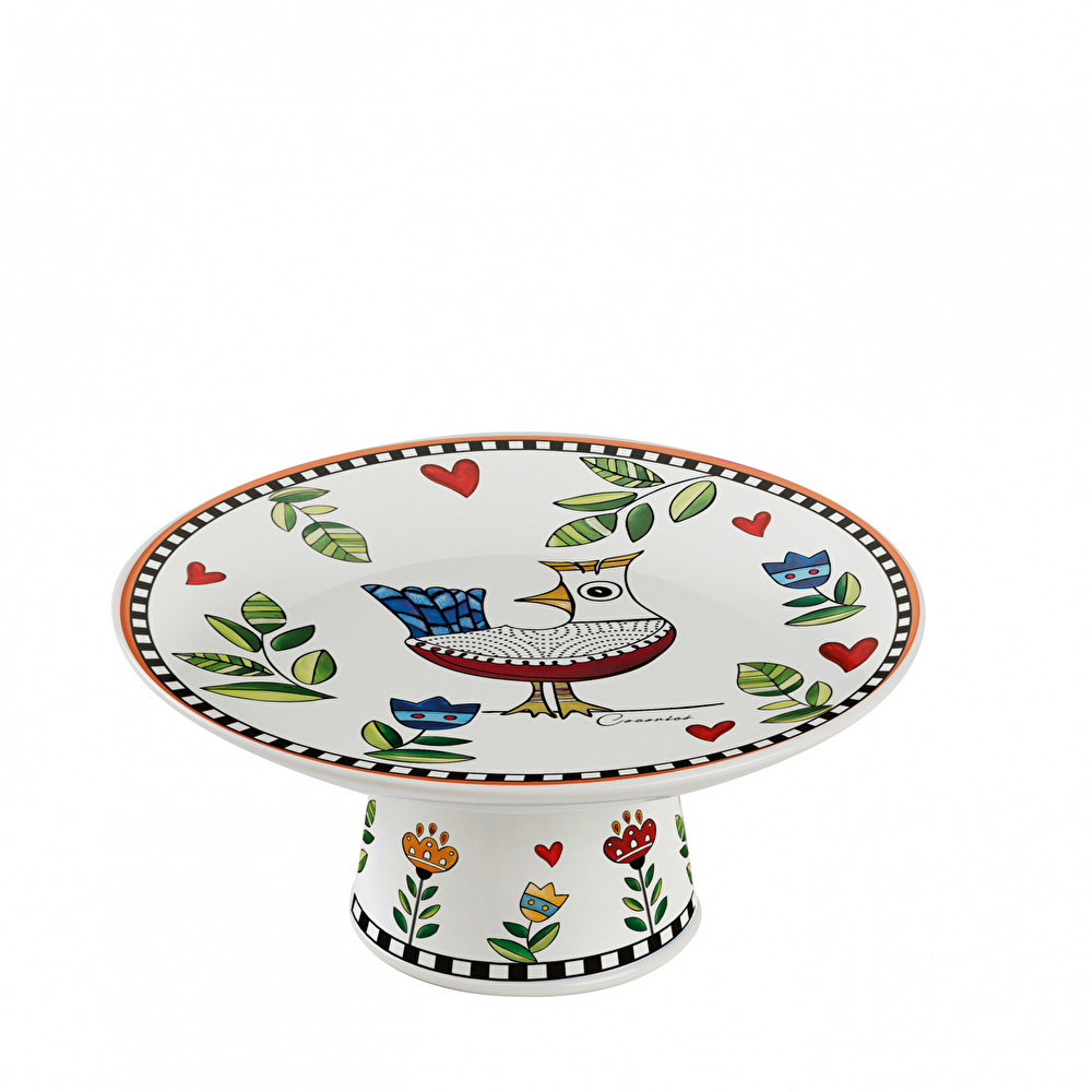 Egan Italy Cocoricò Kek Standı 19 cm x 9 cm Turuncu görseli 1