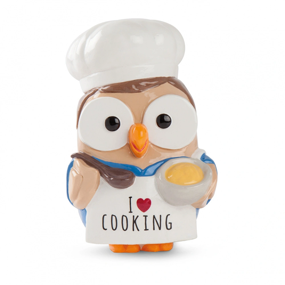 Egan Italy Miti e Leggende Goofi I Love Cooking Kumbara 8 cm x 10 cm görseli 1