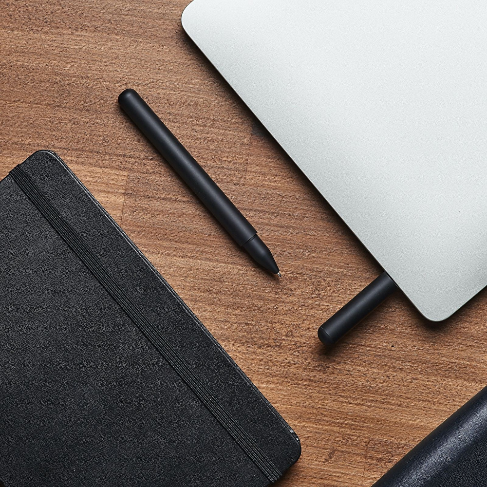 Lexon C-Pen Flash Bellekli Kalem 15 cm Siyah görseli 7