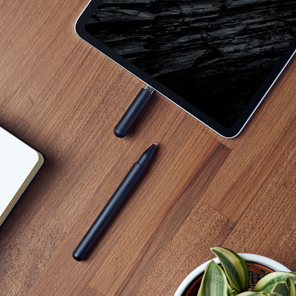 Lexon C-Pen Flash Bellekli Kalem 15 cm Siyah görseli 8