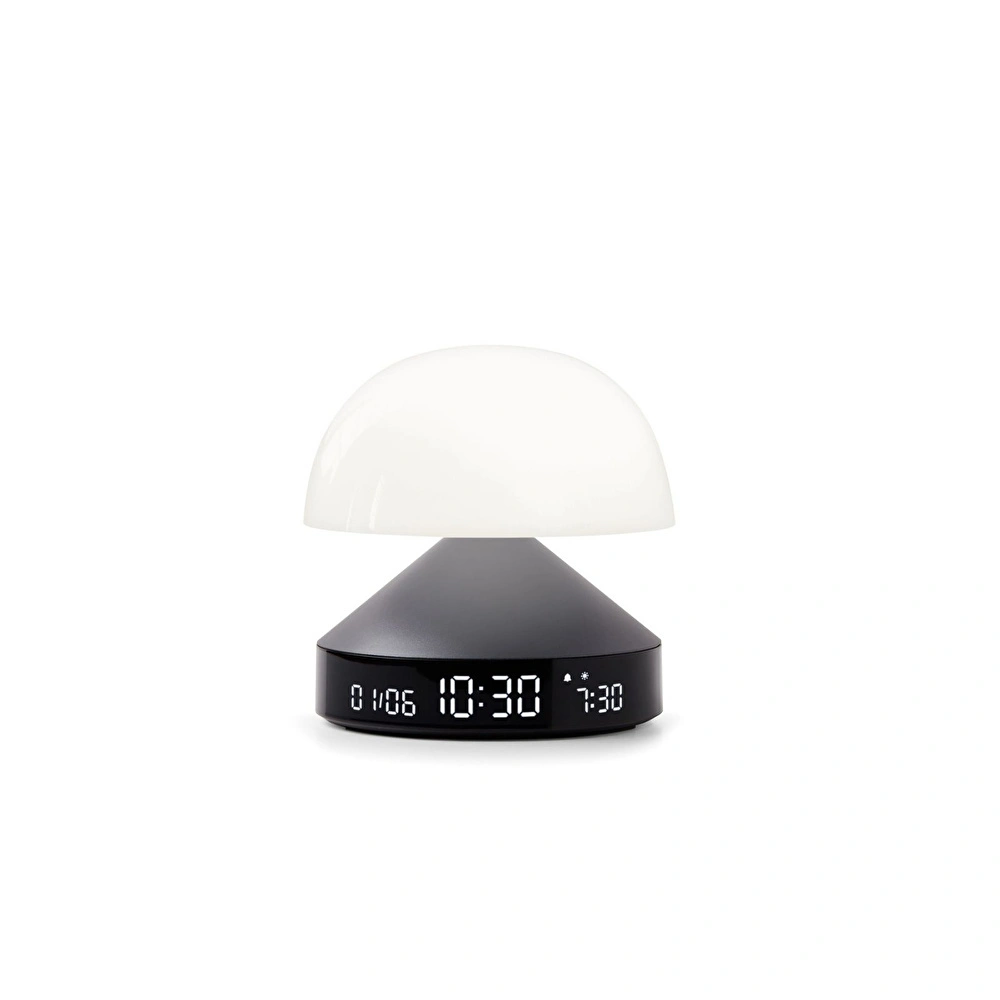 Lexon Mina Sunrise Alarm Saatli Gün Işığı Simülatörü 11x11 cm Metalik Gri görseli 1
