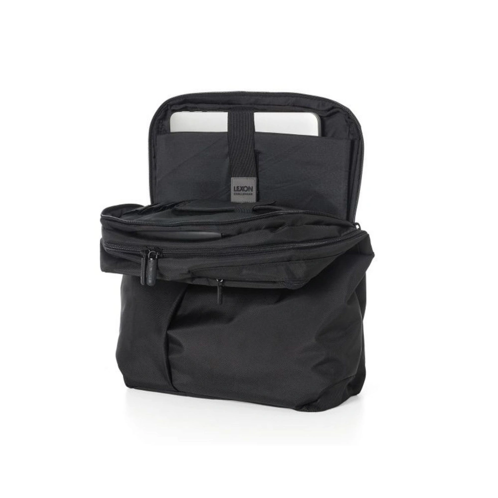 Lexon Challenger Gizlenebilir Askılı Sırt Çantası 40x31x14 cm Siyah görseli 3