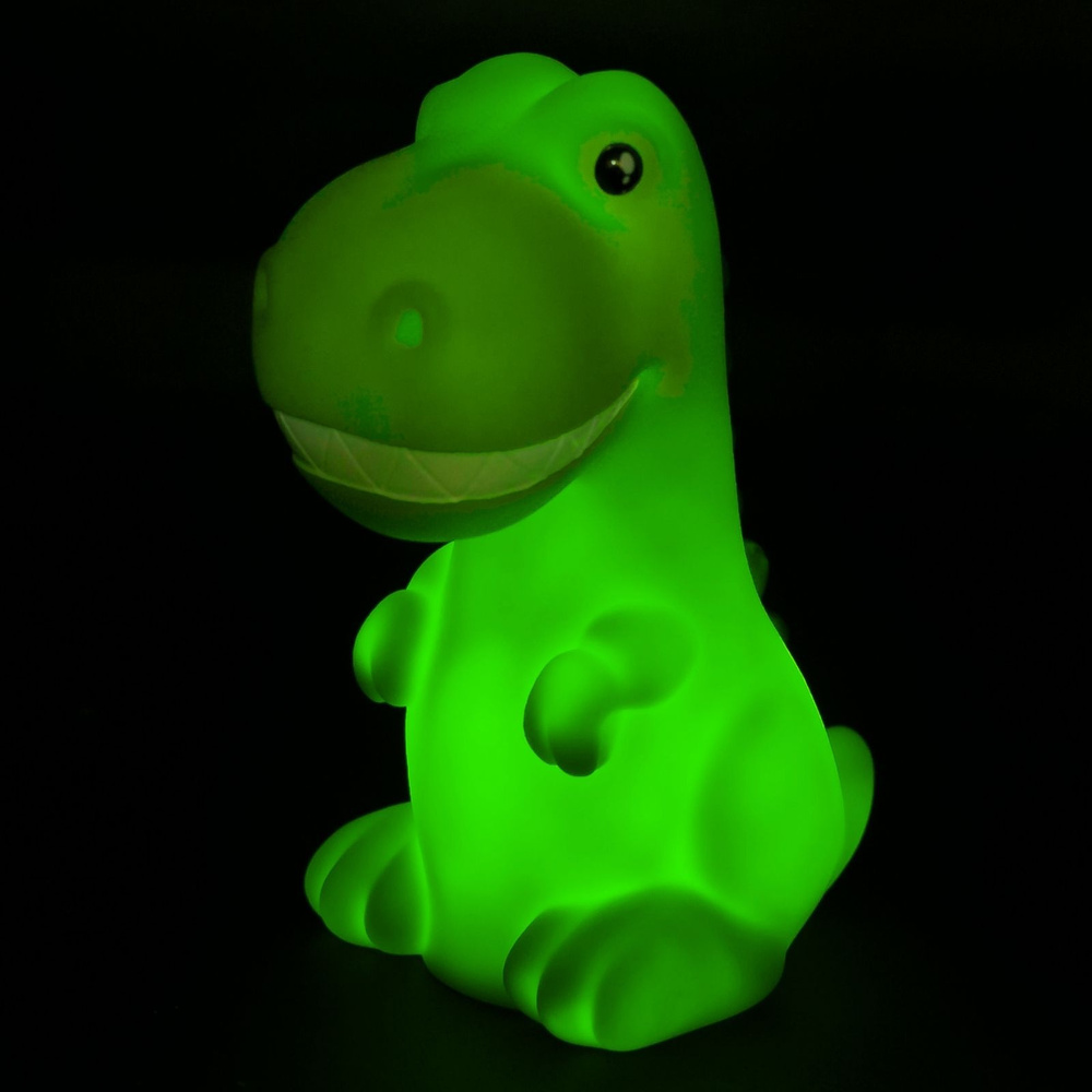 Dhink Dino Gece Lambası 8,5x12x15 cm Yeşil görseli 1