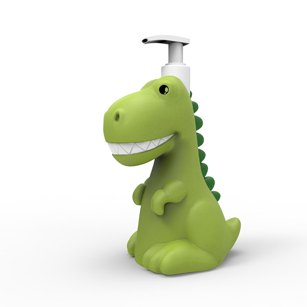 Dhink Dinozor Sıvı Sabunluk 13x10x17 cm Yeşil görseli 1