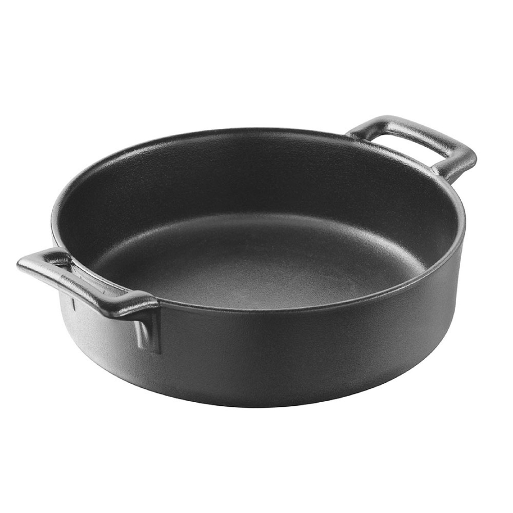 Revol Belle Cuisine Siyah Yuvarlak Pişirme Tabağı 18,5 cm görseli 1