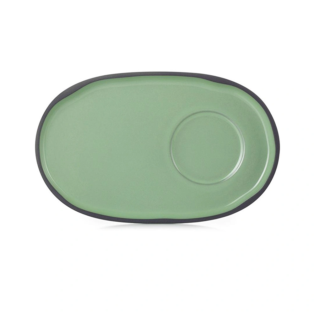 Revol Caractere Gourmet Fincan Tabağı Mint Yeşili görseli 1