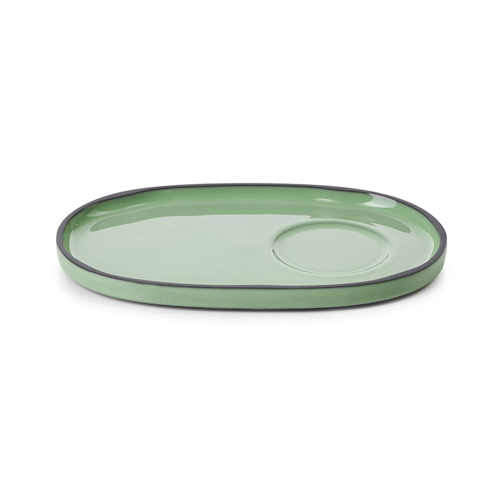 Revol Caractere Gourmet Fincan Tabağı Mint Yeşili görseli 3
