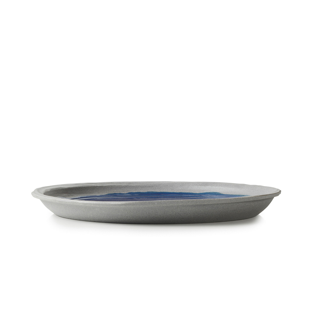 Revol No.W Yemek Tabağı 23,5 cm Mavi görseli 4