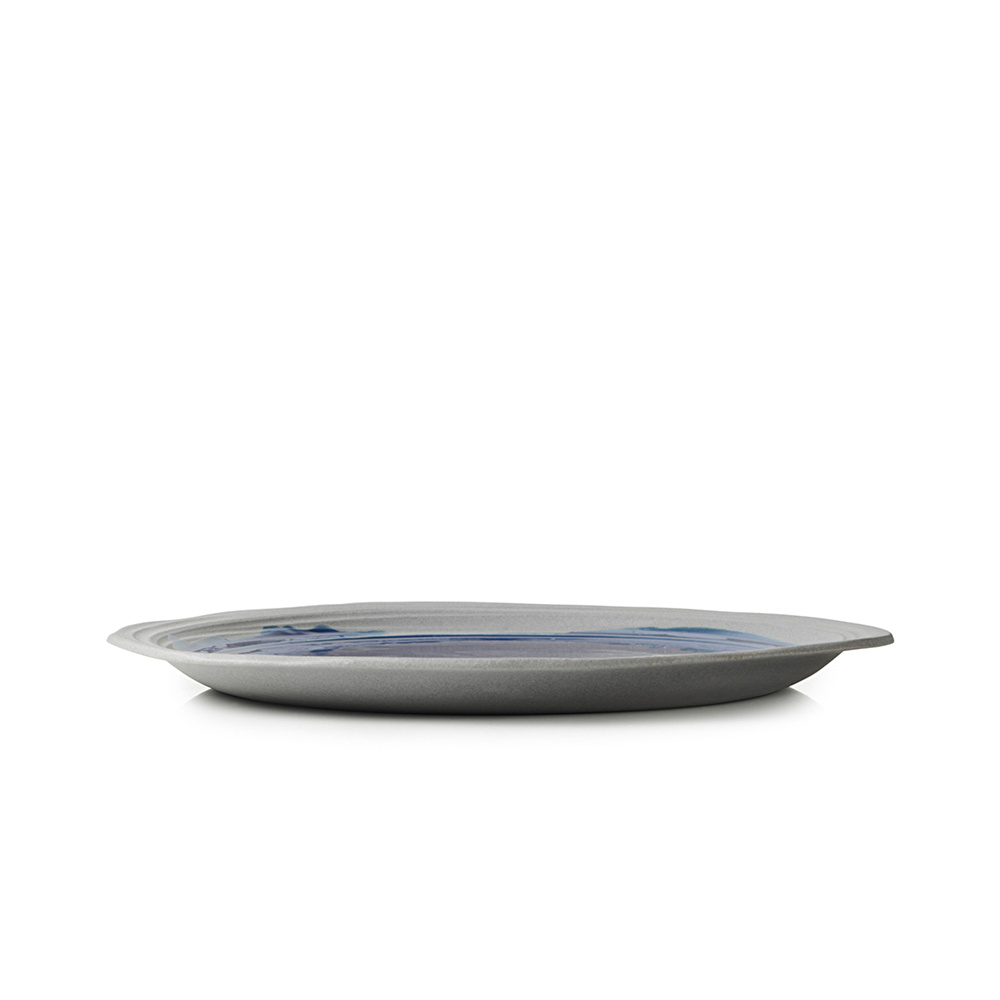 Revol No.W Yemek Tabağı 28,5 cm Mavi görseli 3