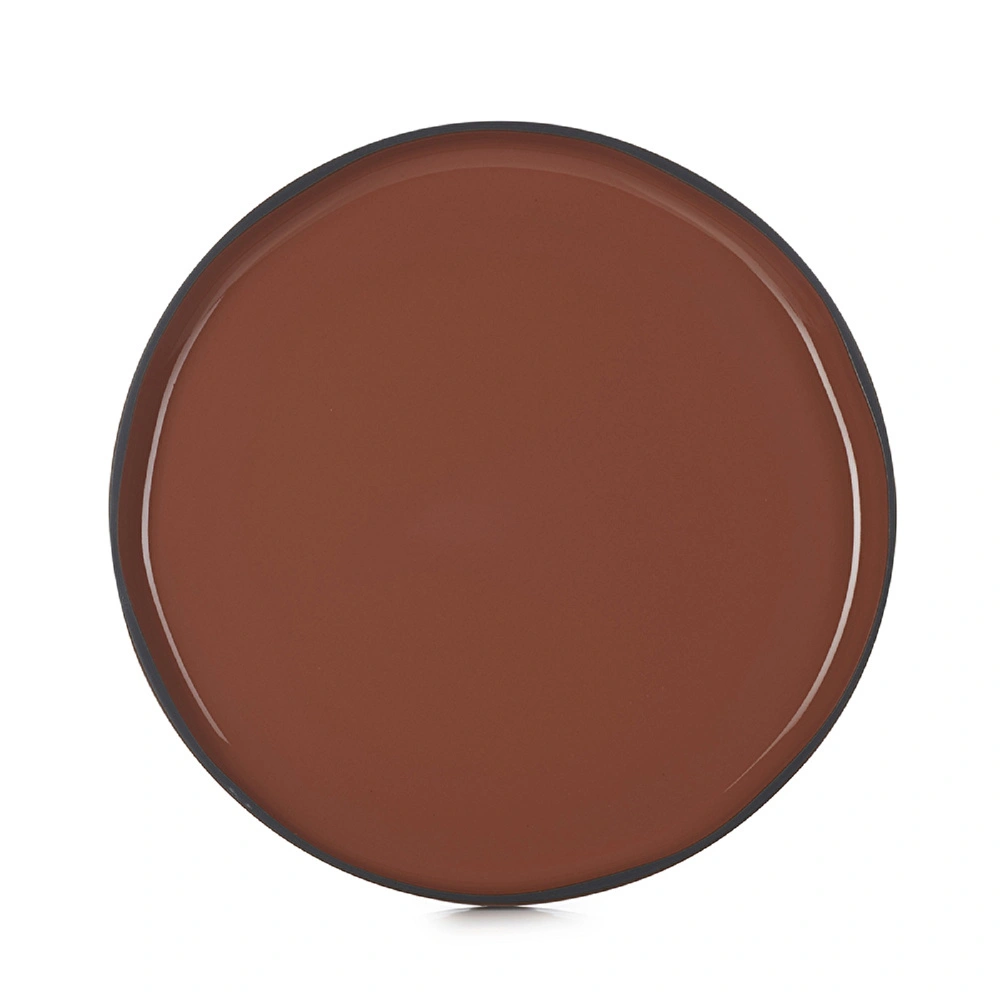 Revol Caractere Yemek Tabağı Kahverengi 28 Cm görseli 2