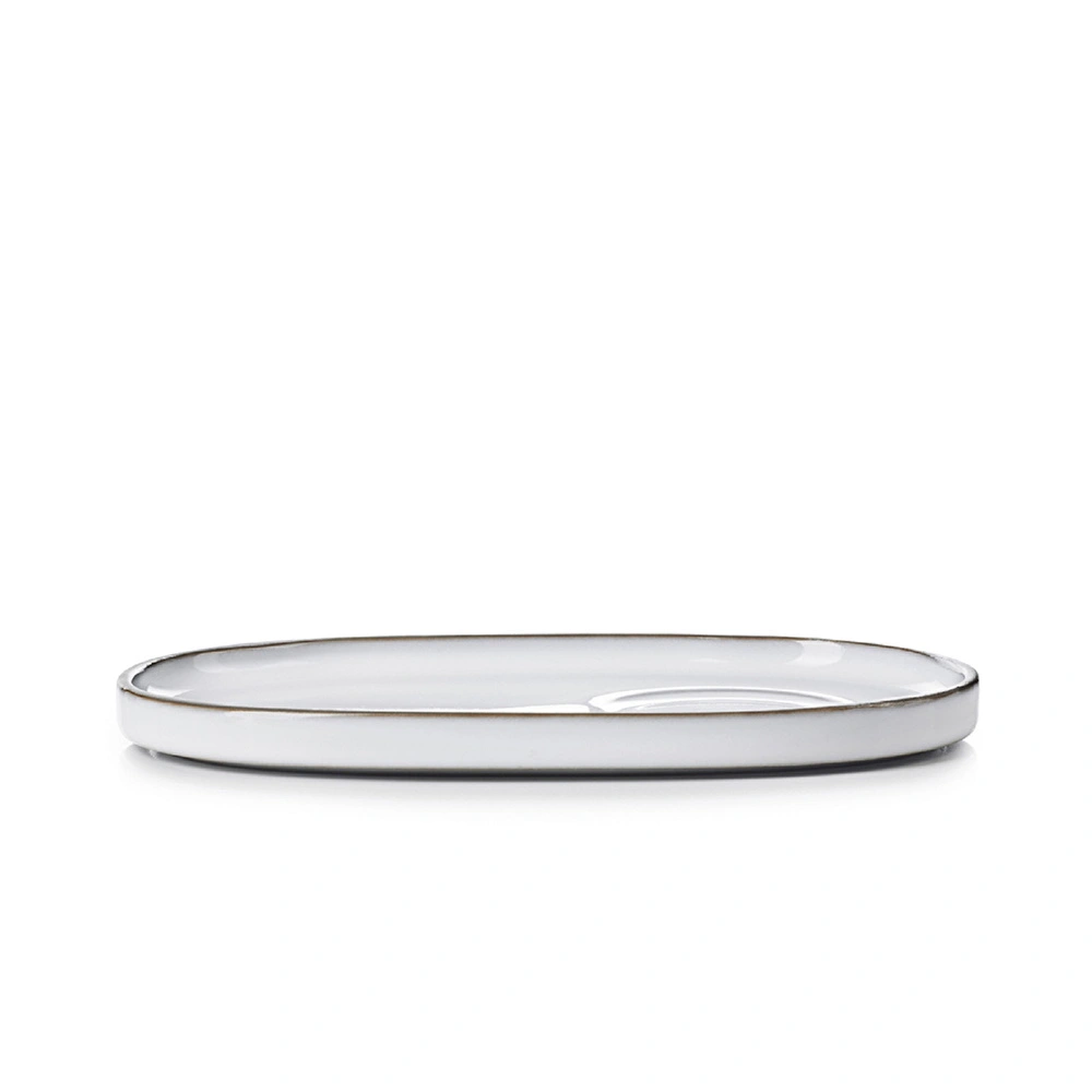 Revol Caractere Gourmet Fincan Tabağı Beyaz  görseli 3