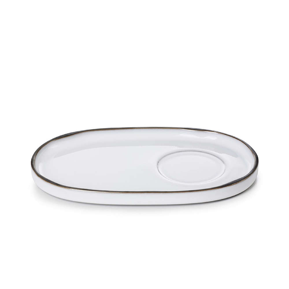Revol Caractere Gourmet Fincan Tabağı Beyaz  görseli 2