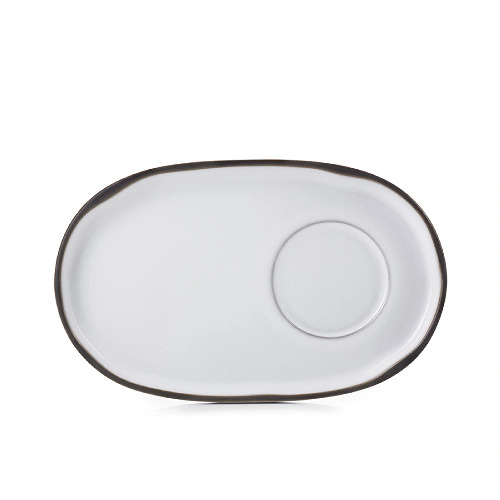Revol Caractere Gourmet Fincan Tabağı Beyaz  görseli 1