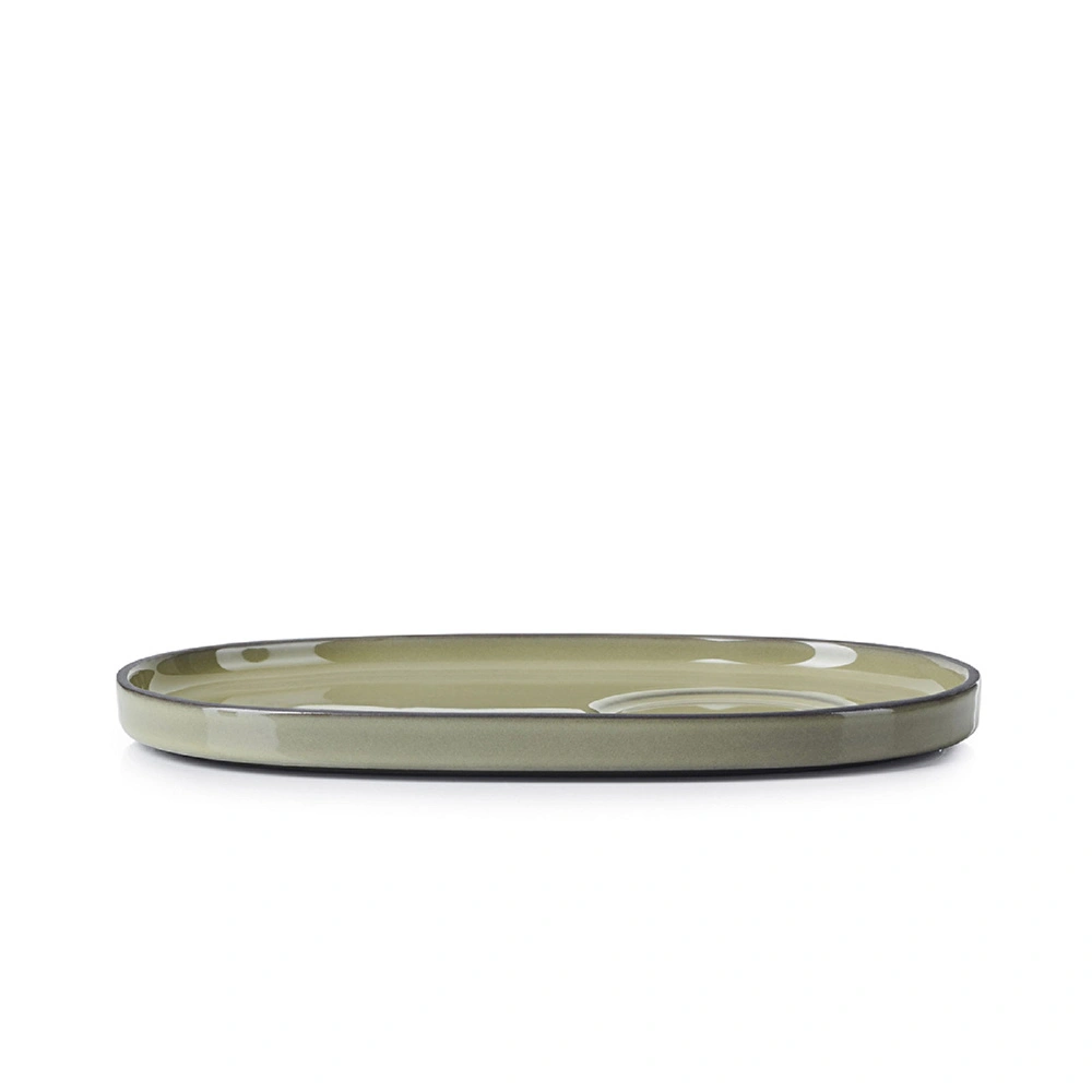 Revol Caractere Gourmet Fincan Tabağı Yeşil  görseli 2