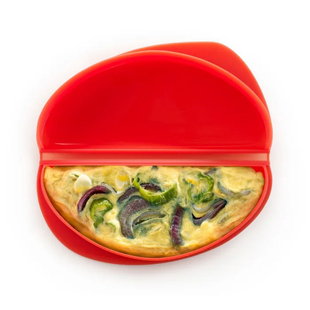 Lekue Omlet Kalıbı Kırmızı  görseli 5