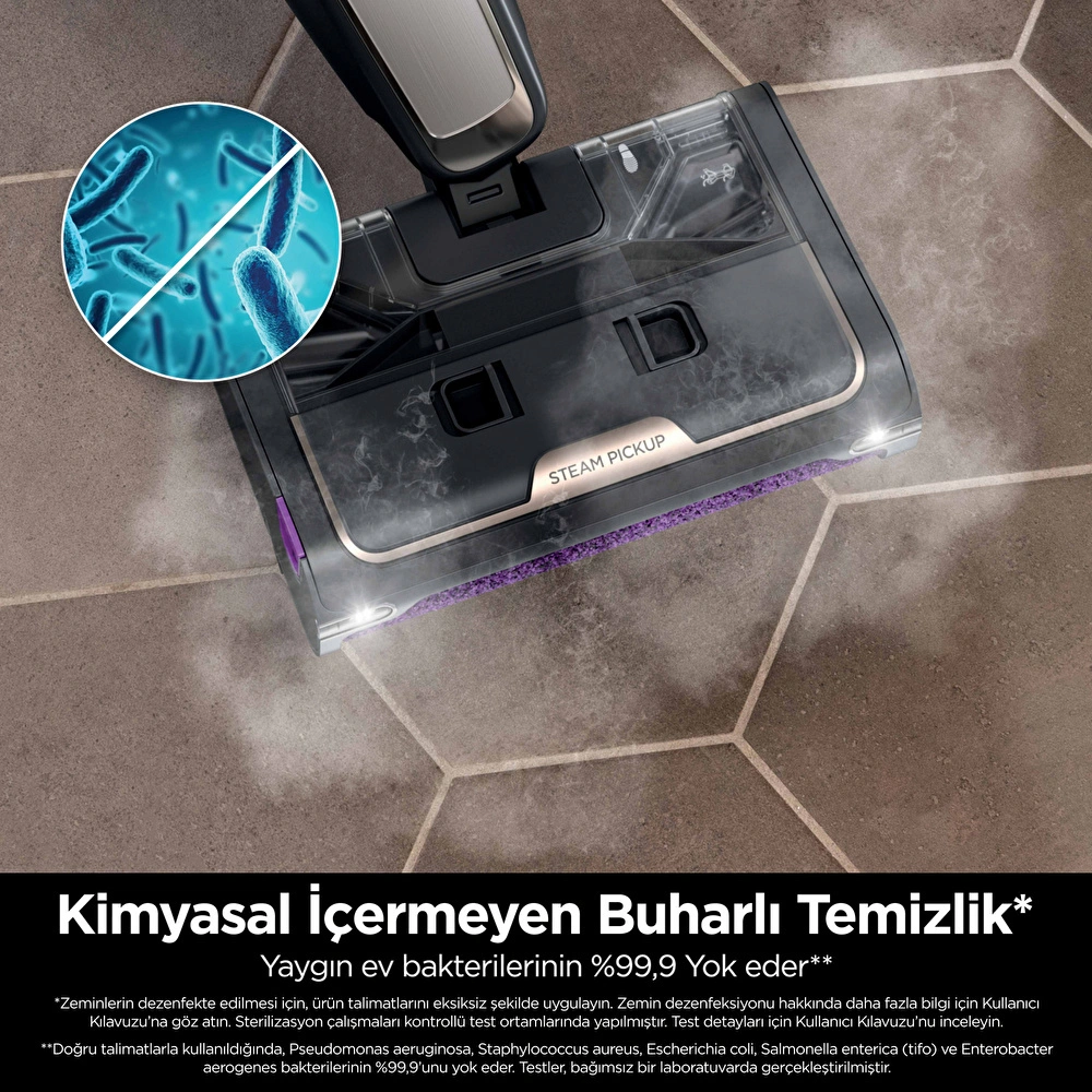 Shark SteamPickUp 3-in-1 Buharlı Sert Zemin Temizleyici görseli 3