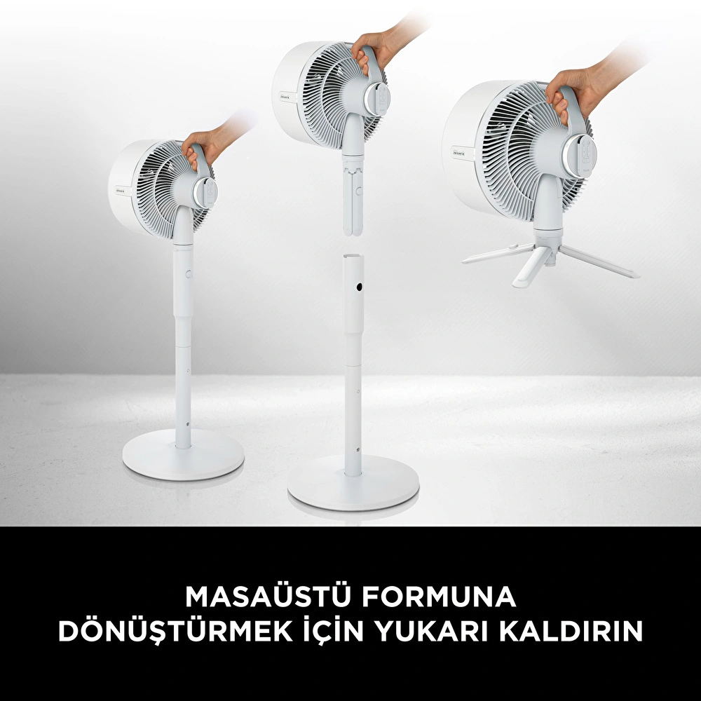Shark FlexBreeze Portatif Fan Beyaz görseli 3
