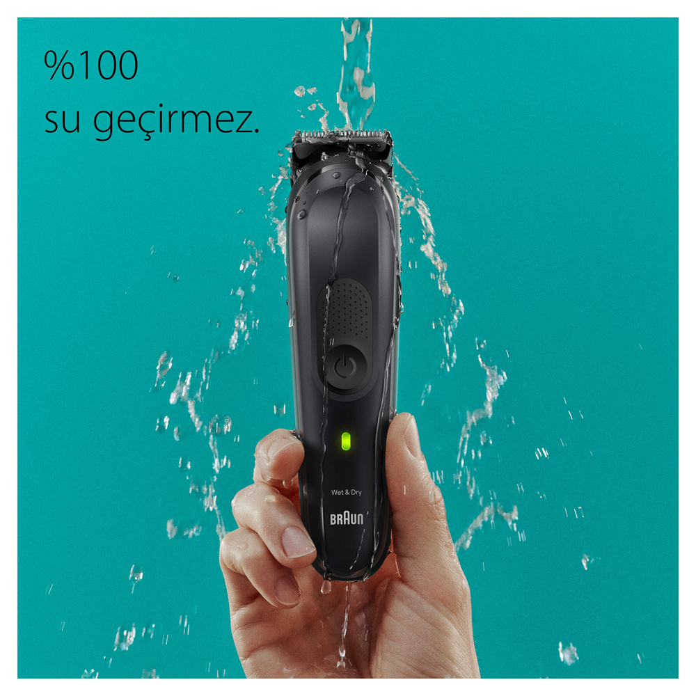 Braun Series 7 MGK7470 Hepsi Bir Arada Şekillendirme Seti 16 sı 1 Arada Erkek Bakım Kiti görseli 6