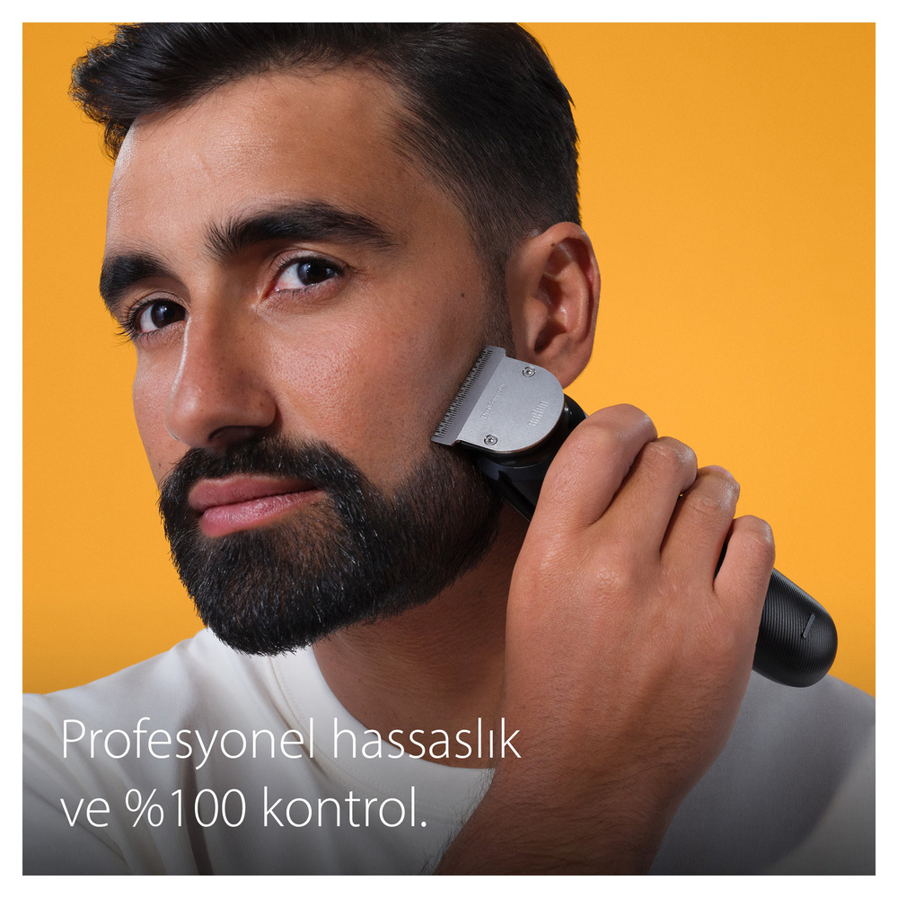 Braun Series 9 BT9420 Profesyonel Saç&Sakal Düzeltici Berber Araçları Dahil görseli 2