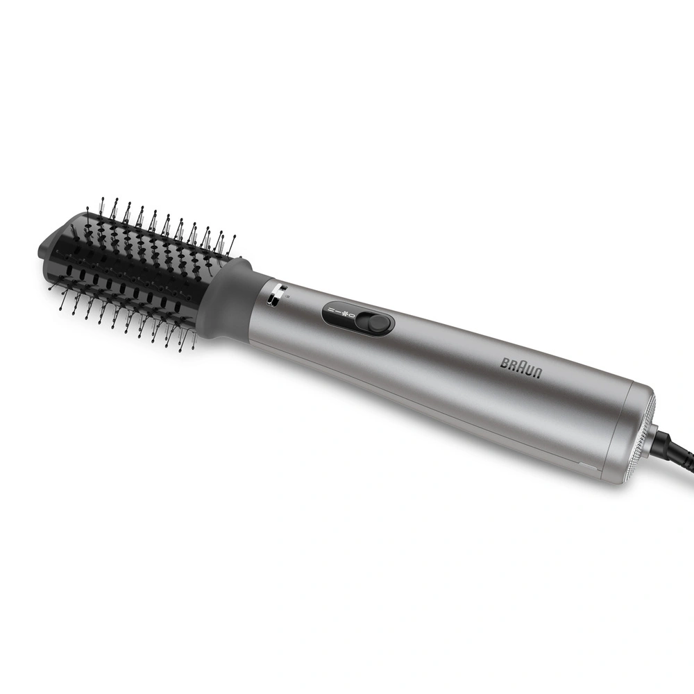 Braun BRAS430E Air Styler 4.3 IONTEC Saç Kurutma Makinesi ve Şekillendirici 3 Başlıklı Gümüş görseli 1