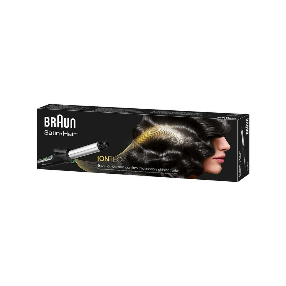 Braun Satin Hair 7 EC1 Iontec 24 mm Saç Maşası Gümüş Siyah görseli 5