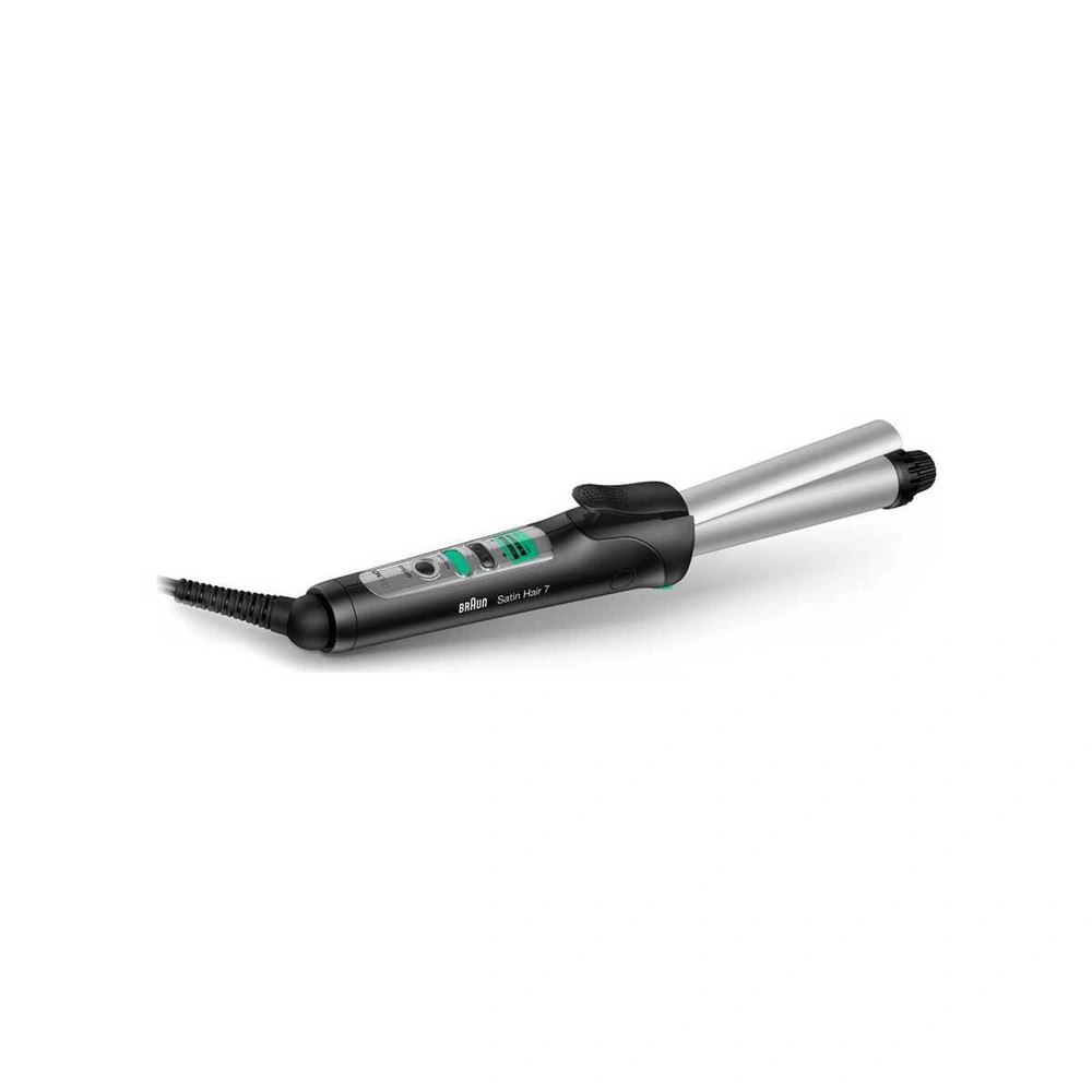 Braun Satin Hair 7 EC1 Iontec 24 mm Saç Maşası Gümüş Siyah görseli 1