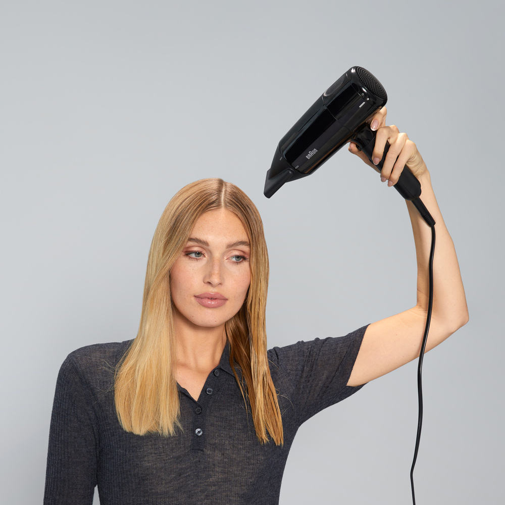 Braun BRHD225E Iontec Difüzörlü Saç Kurutma Makinesi Siyah görseli 9