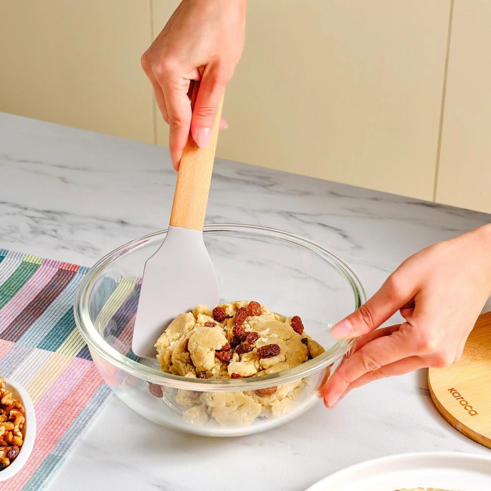 Karaca x Refika Gadgets Ahşap Saplı Silikon Spatula görseli 3