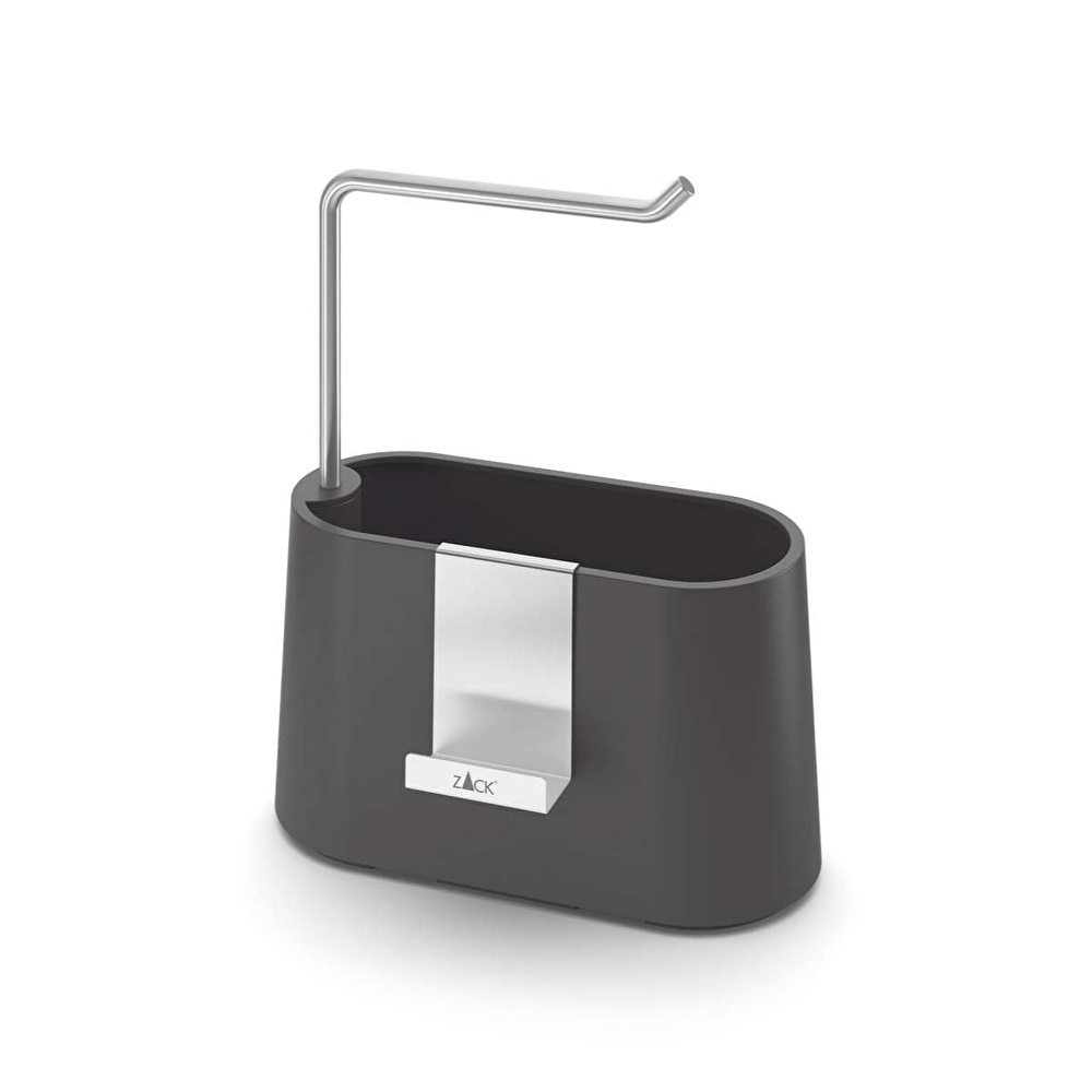 Zack Mavos Lavabo Düzenleyici 24 cm x 20 cm x 9 cm Siyah görseli 3