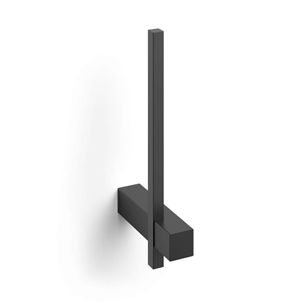 Zack Carvo Yedek Rulo Tutucu 10 cm x 19,5 cm Siyah görseli 1