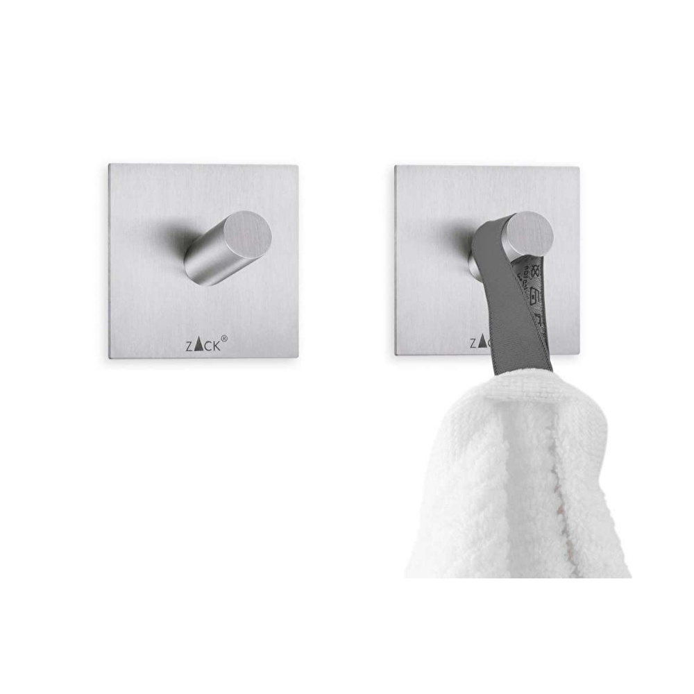 Zack Duplo 2'li Havlu Askısı 4,2 cm görseli 2