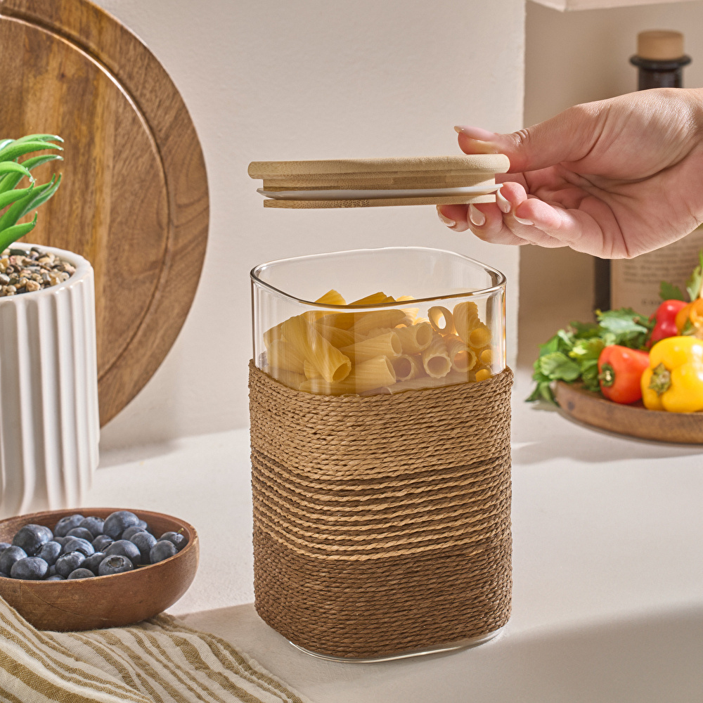 Karaca Container Bolago Borosilikat Kavanoz 1230 ml görseli 2