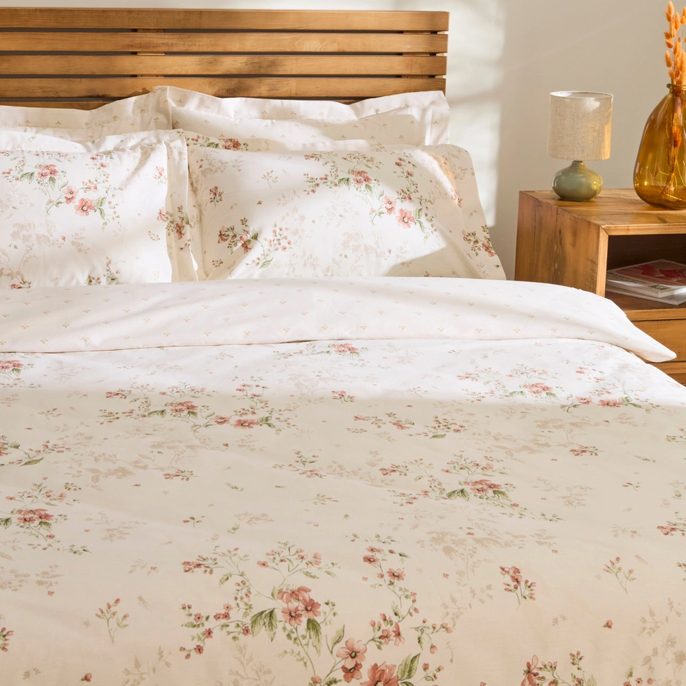 Kaşmir Home Lorente Çift Kişilik Nevresim Takımı Somon görseli 4