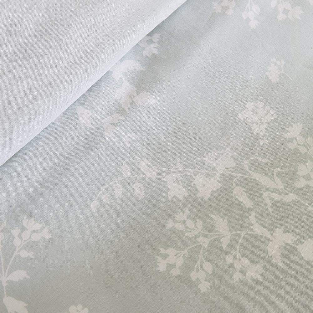 Kaşmir Home Fancy %100 Pamuk Çift Kişilik Nevresim Takımı Mint  görseli 9