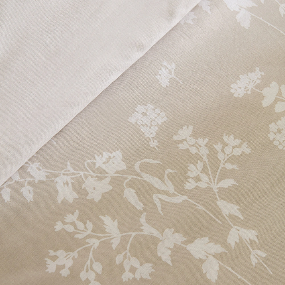 Kaşmir Home Fancy %100 Pamuk Çift Kişilik Nevresim Takımı Bej  görseli 8
