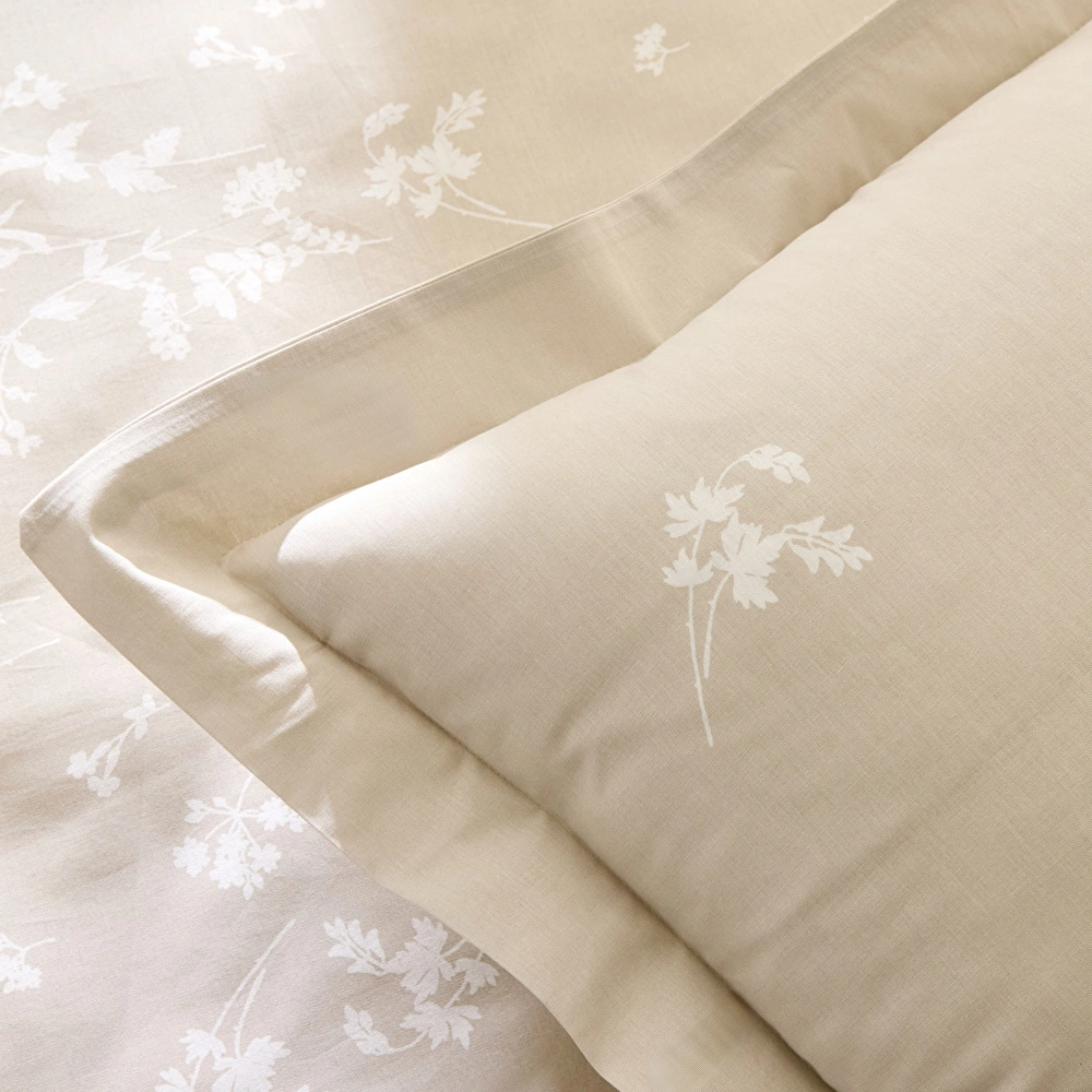 Kaşmir Home Fancy %100 Pamuk Çift Kişilik Nevresim Takımı Bej  görseli 9