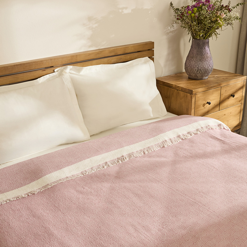 Kaşmir Home Frida Çift Kişilik Pike Rose görseli 4