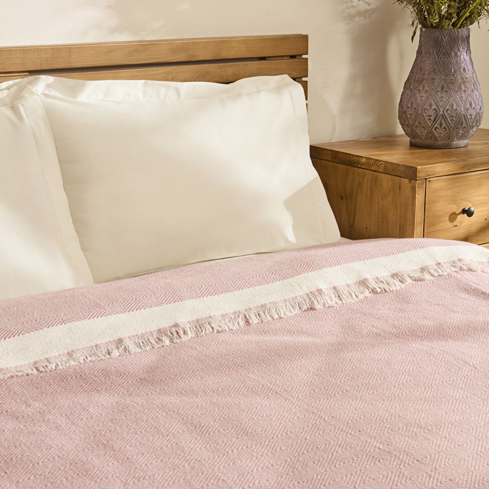 Kaşmir Home Frida Çift Kişilik Pike Rose görseli 5