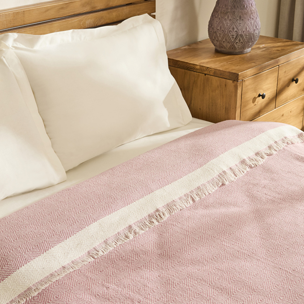 Kaşmir Home Frida Çift Kişilik Pike Rose görseli 6