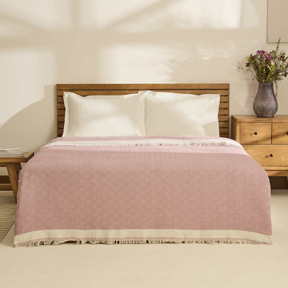 Kaşmir Home Frida Çift Kişilik Pike Rose görseli 8