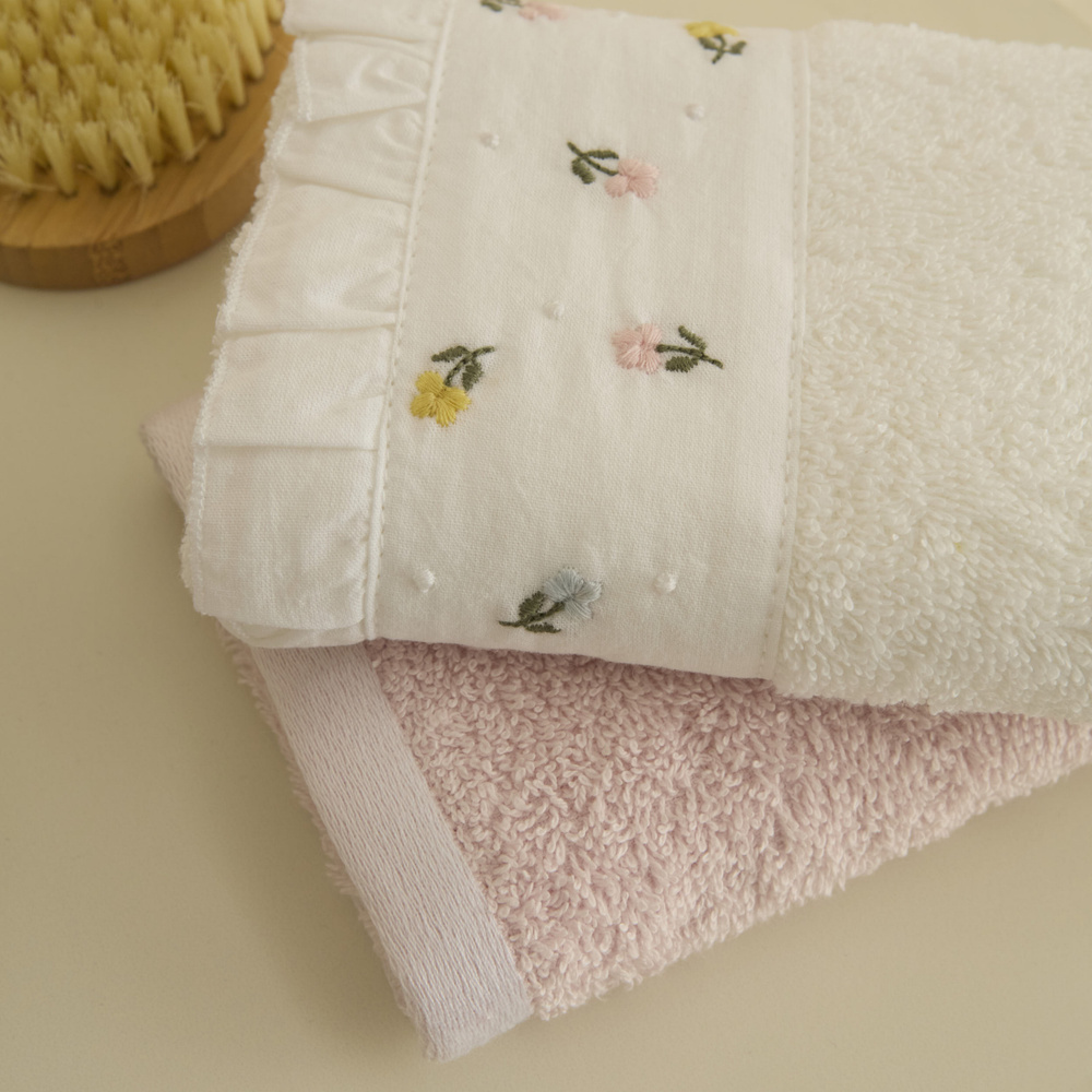 Kaşmir Home Nils 2'li El Havlusu Set Offwhite  görseli 2