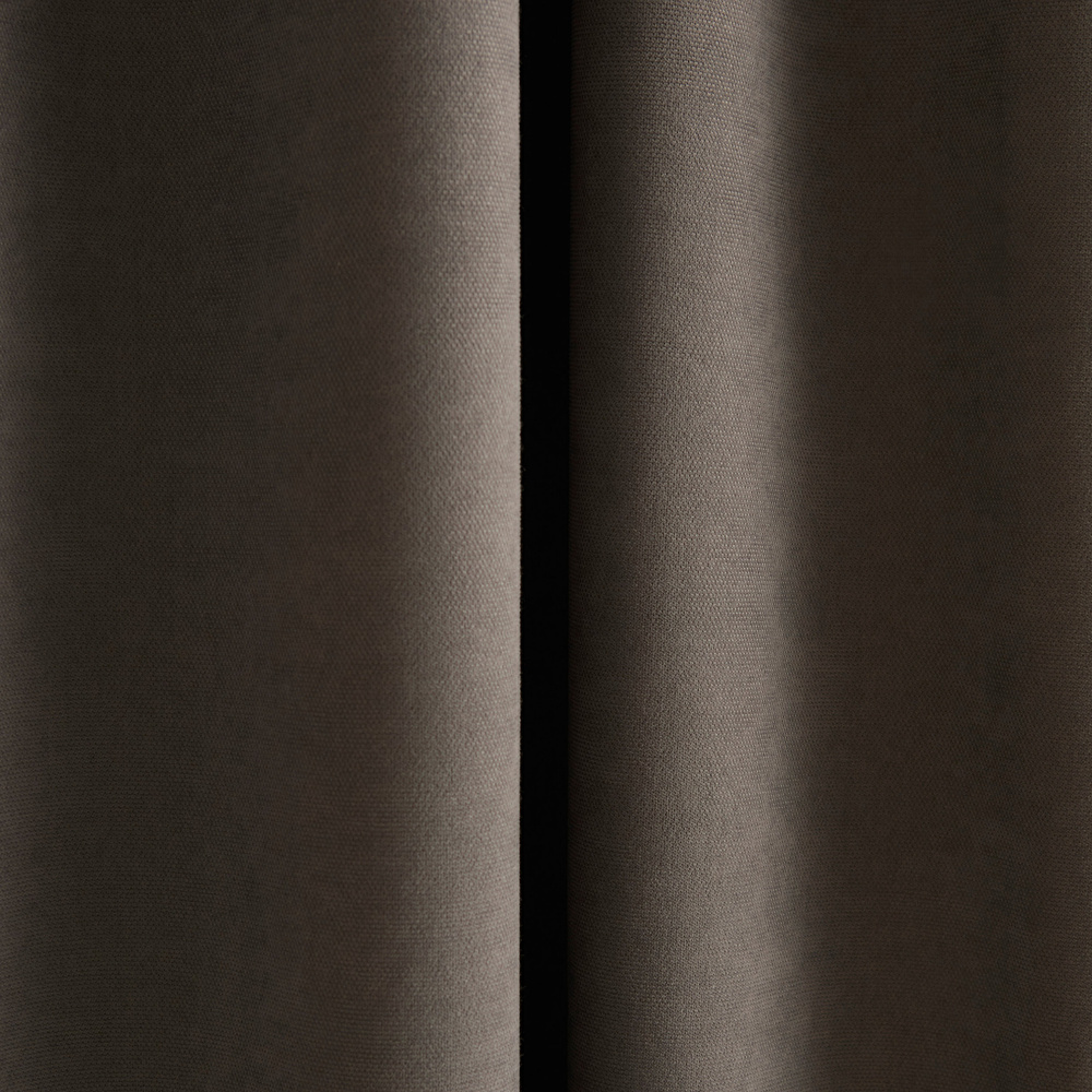 Kaşmir Home Holly Ada Fon Perde Koyu Gri 150x270 cm görseli 7