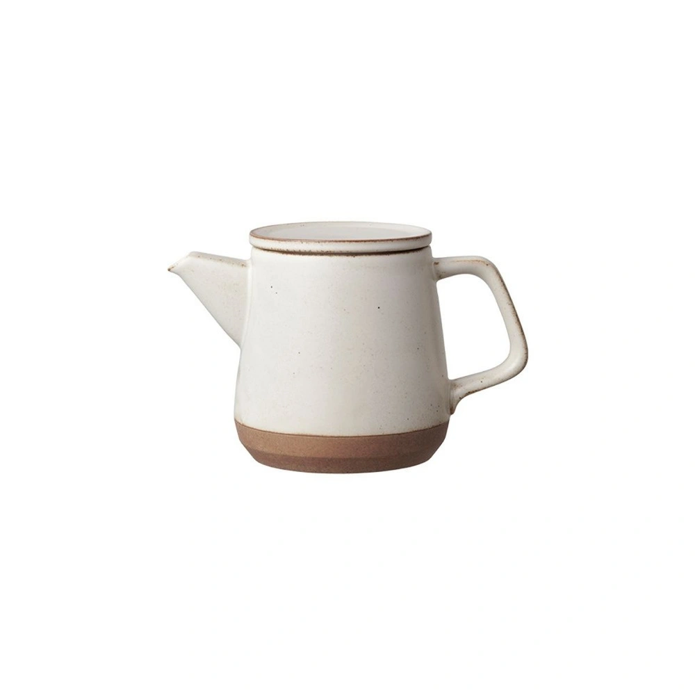 Kinto Ceramic Lab Çaydanlık 500 ml Beyaz görseli 1