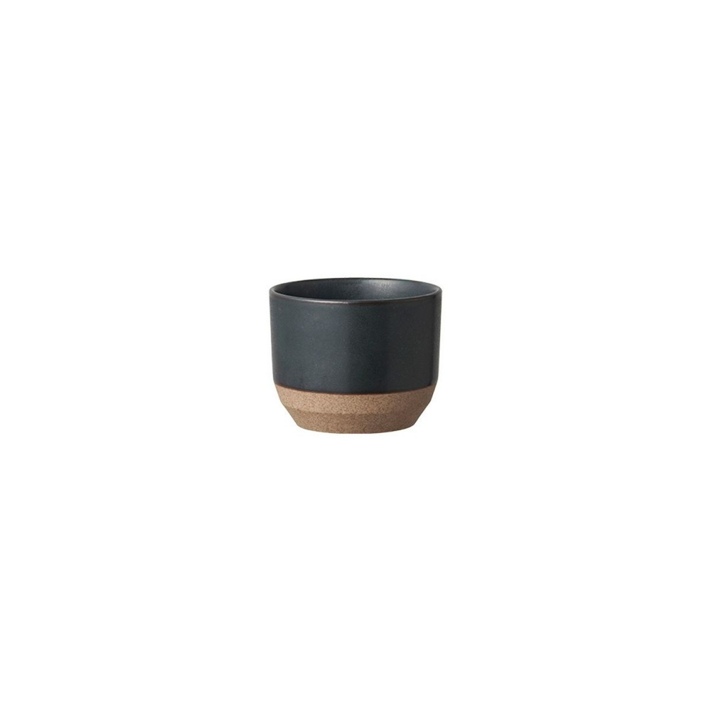 Kinto Ceramic Lab Bardak 180 ml Siyah görseli 1