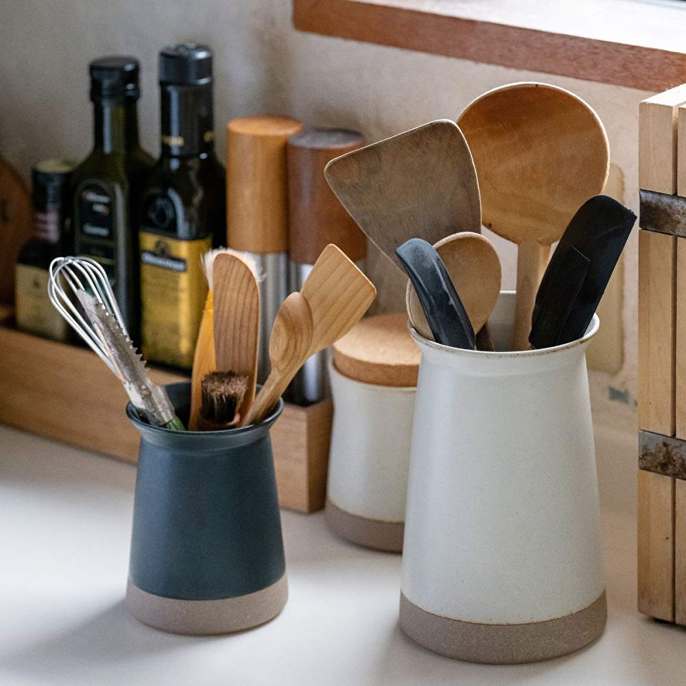 Kinto Ceramic Lab Çatal Bıçak Düzenleyici 6 cm Siyah görseli 3