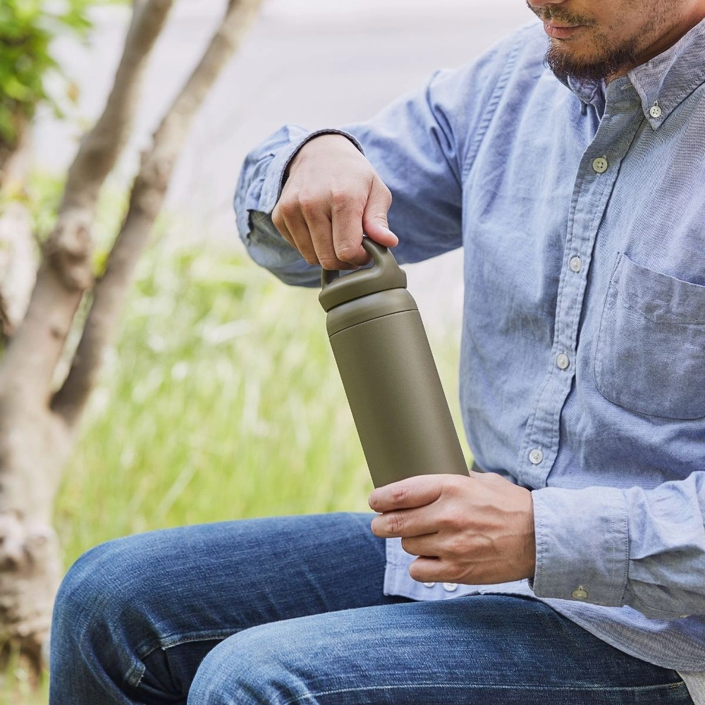 Kinto Day off Tumbler Termos 500 ml Yeşil görseli 3