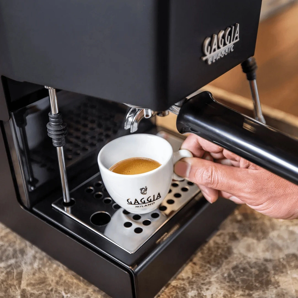 Gaggia New Classic Evo 2023 Espresso Makinesi Siyah görseli 3