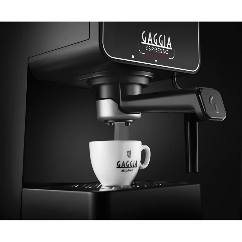 Gaggia Espresso Evolution Siyah Manuel Makine görseli 7