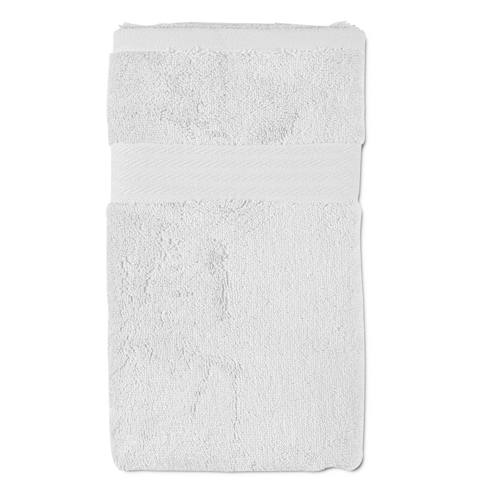 Karaca Home Pure Soft Beyaz Yüz Havlusu 50x90 cm görseli 1