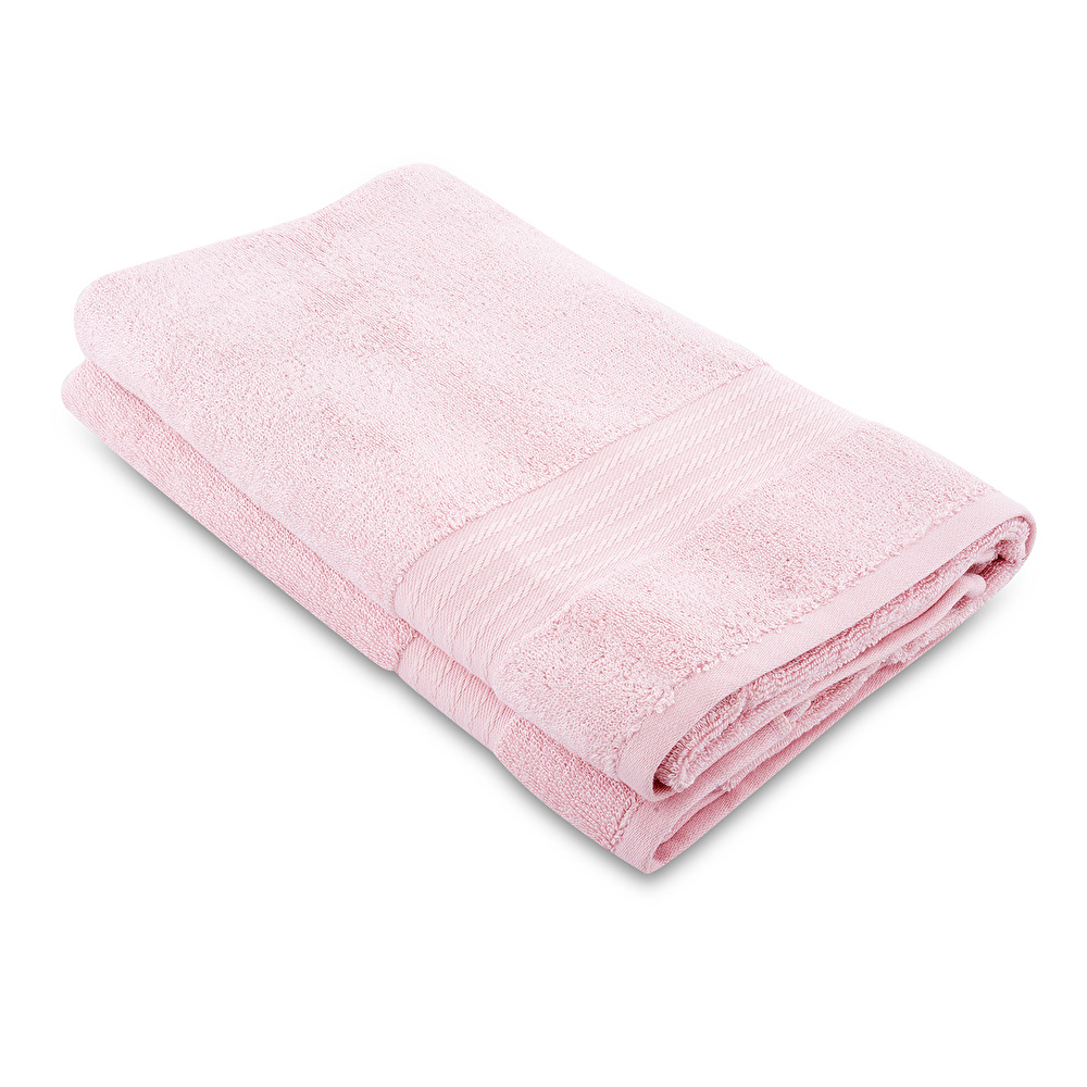Karaca Home Pure Soft Pudra Banyo Havlusu 85x150 görseli 1